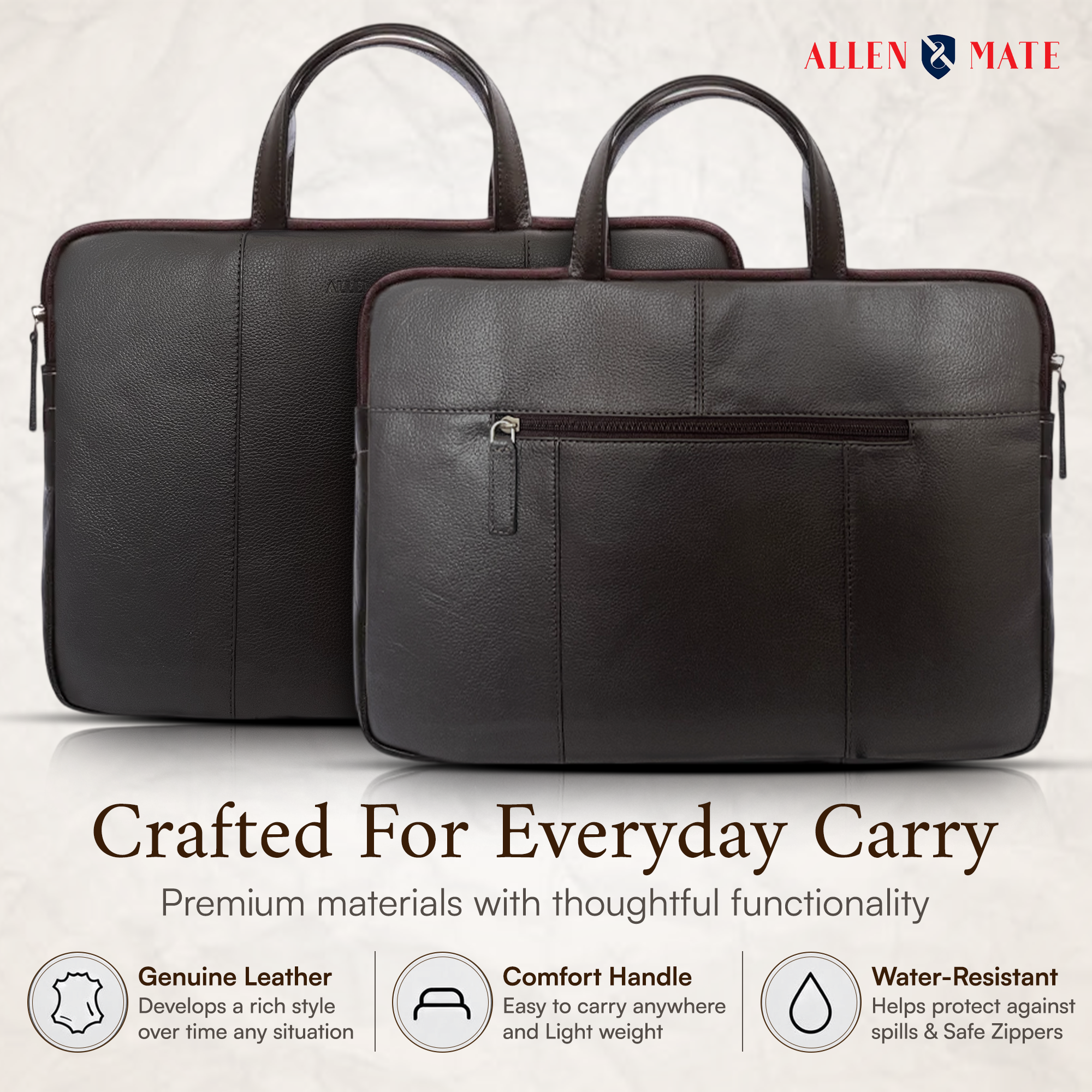 Leather Laptop Case