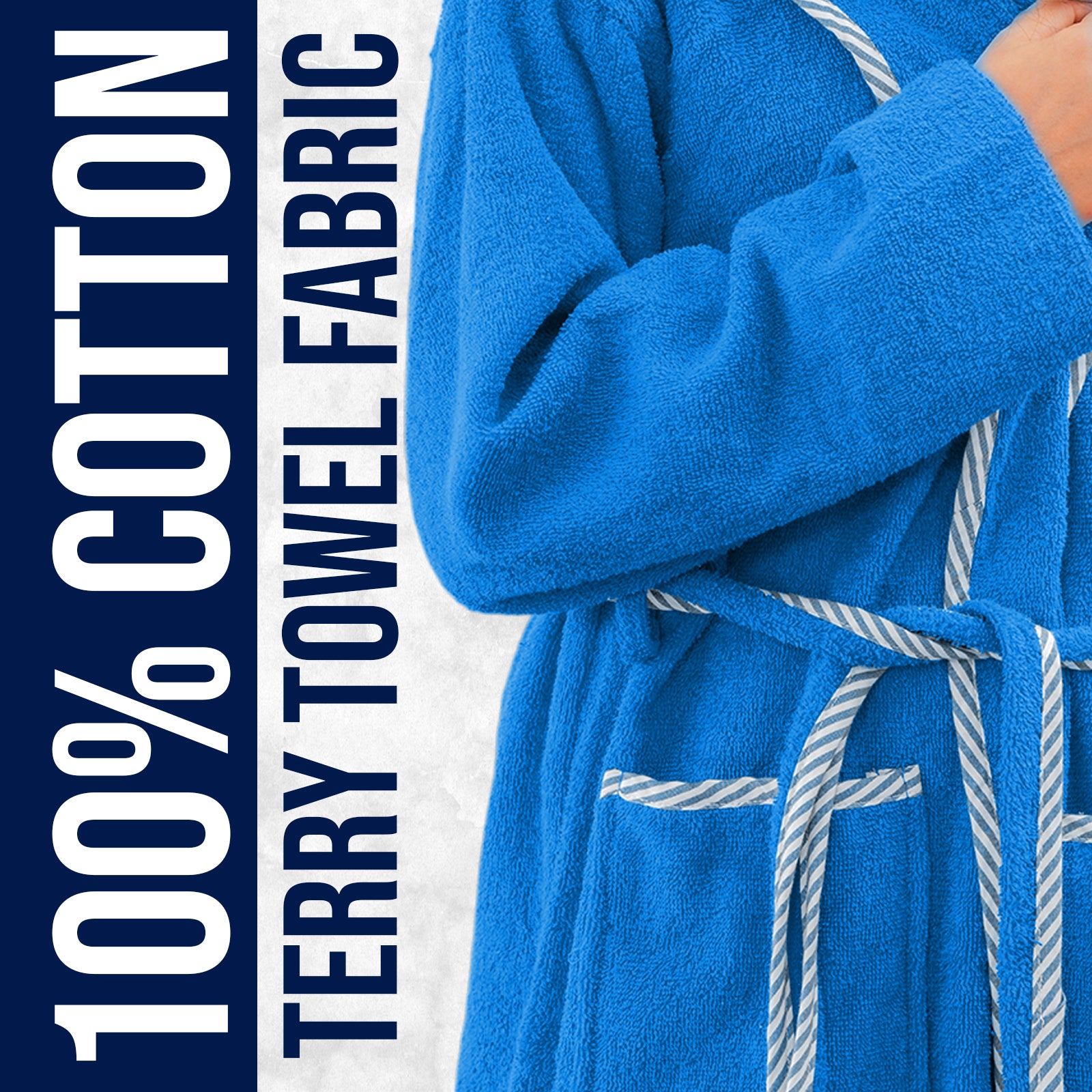 Kids Bathrobe Piping