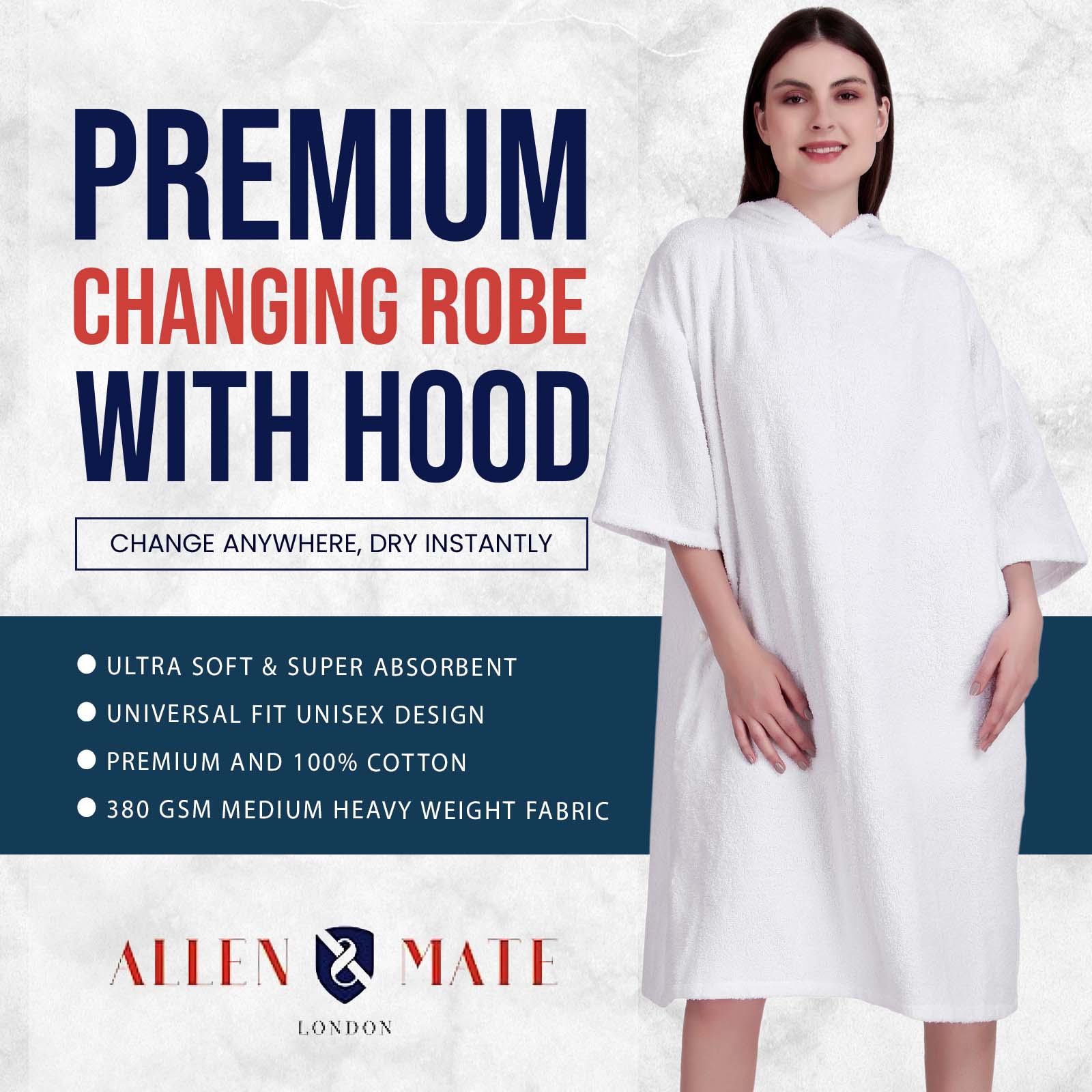 Solid Adult Poncho