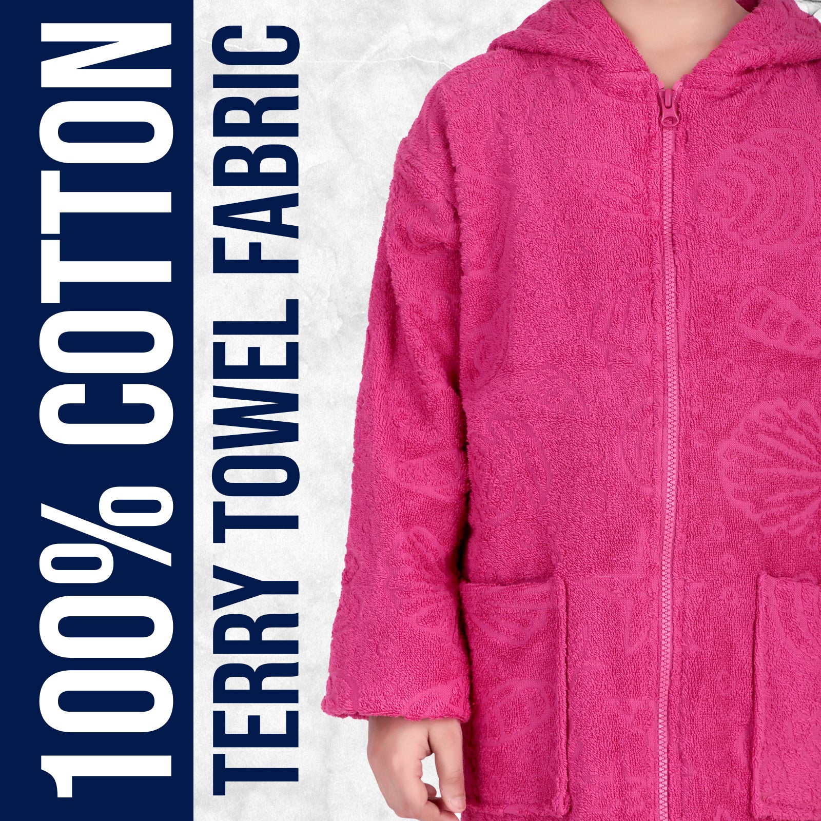 Zipper Kids Bathrobe