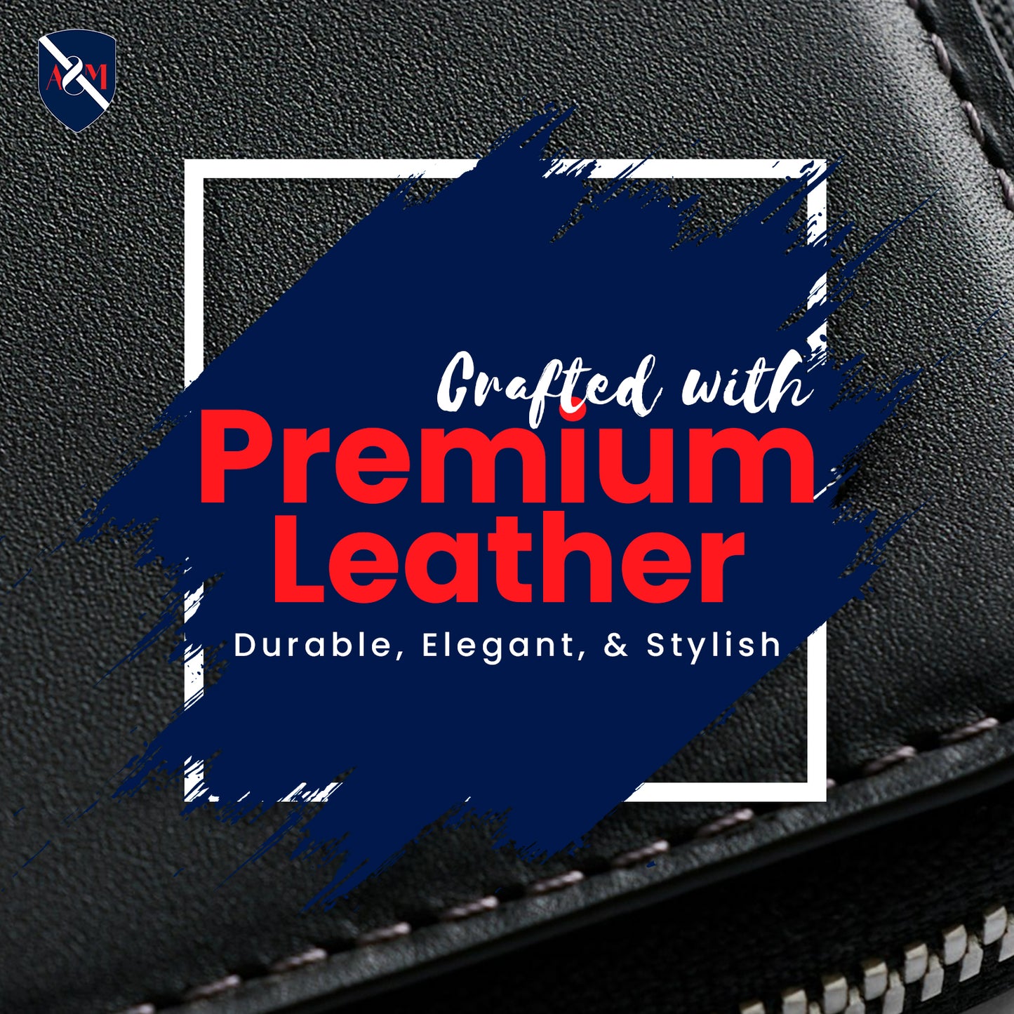 ALLEN & MATE Passport Holder Travel Wallet, 100% Leather RFID Blocking Travel Document Organiser for Men & Women