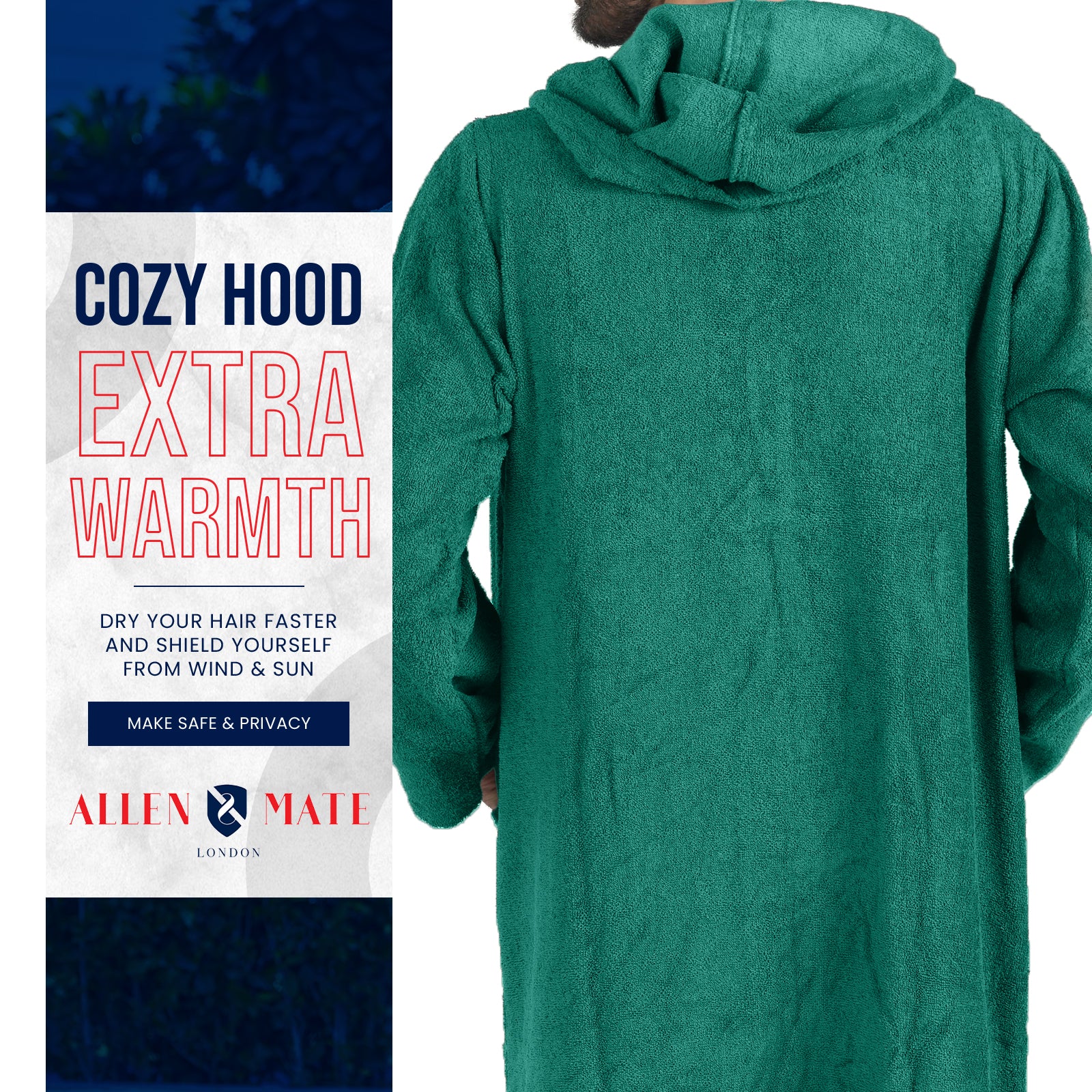 Adult Bathrobe Zipper