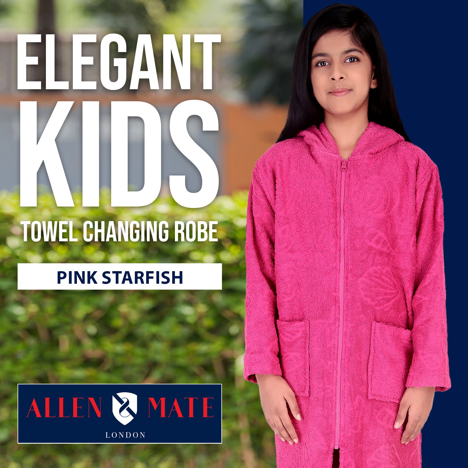 Zipper Kids Bathrobe