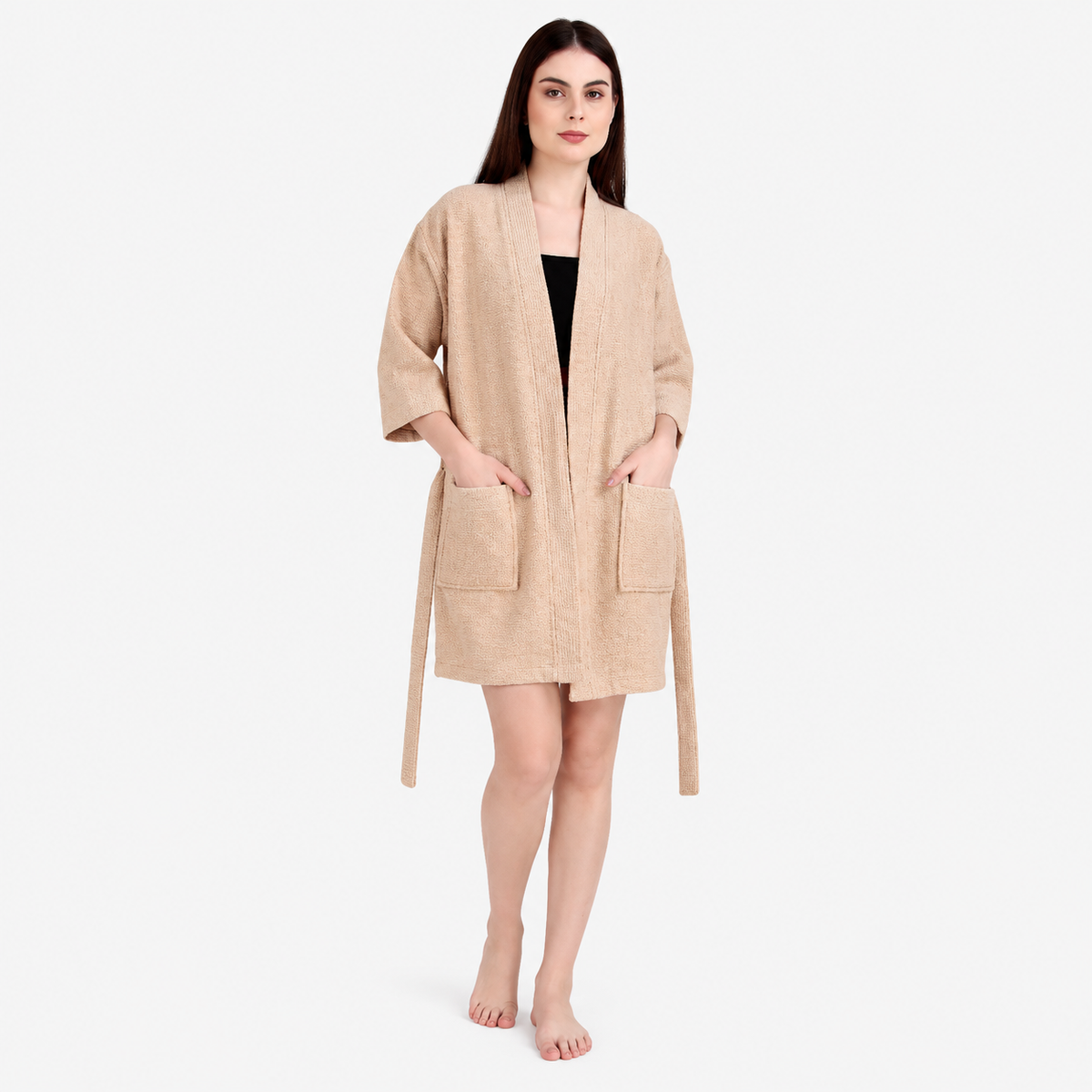 Ladies Bathrobe Waffle