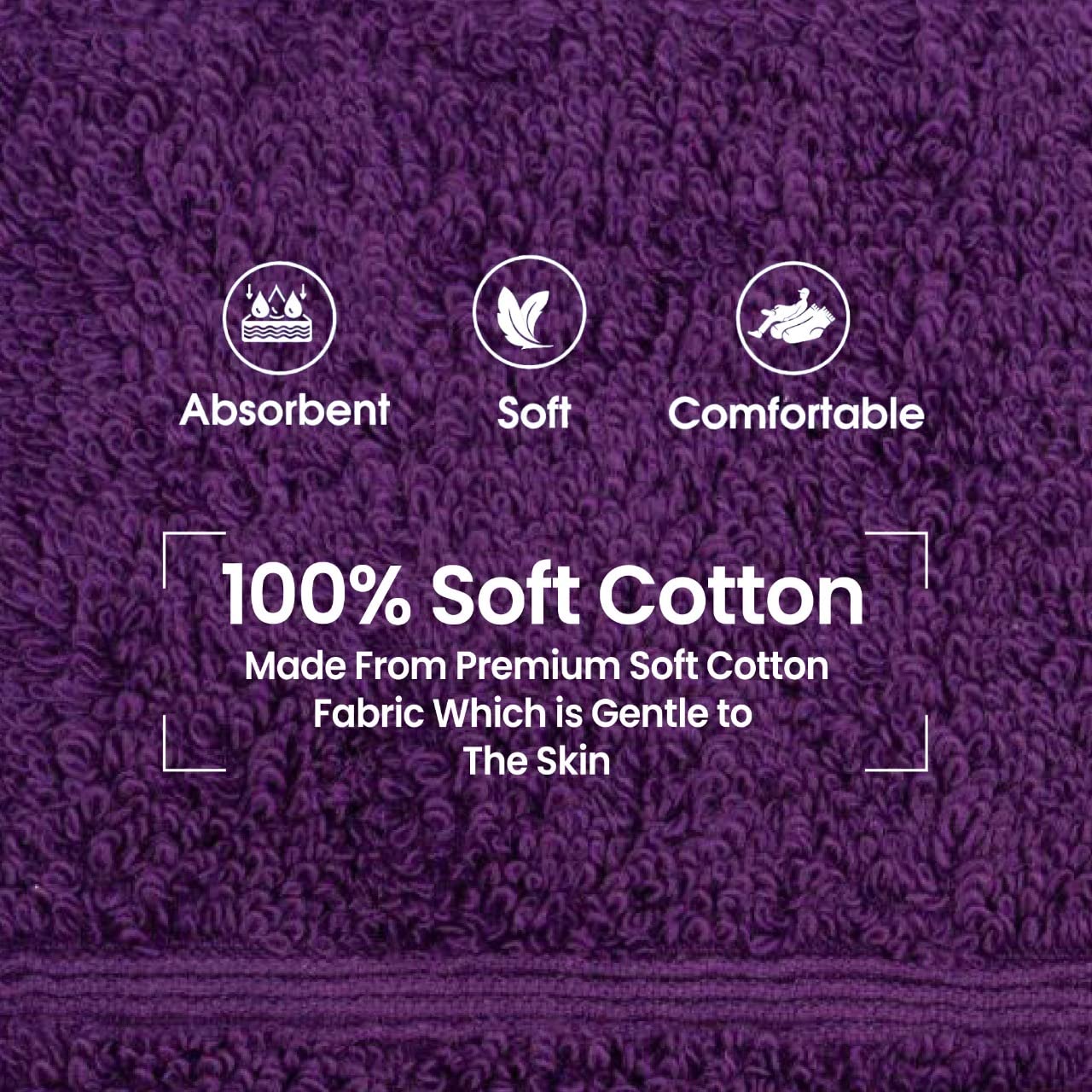 ALLEN & MATE Children 100% Cotton Hooded Bathrobe for Kids Boys Girls Soft Terry Towel Dressing Gown 2-13 Years